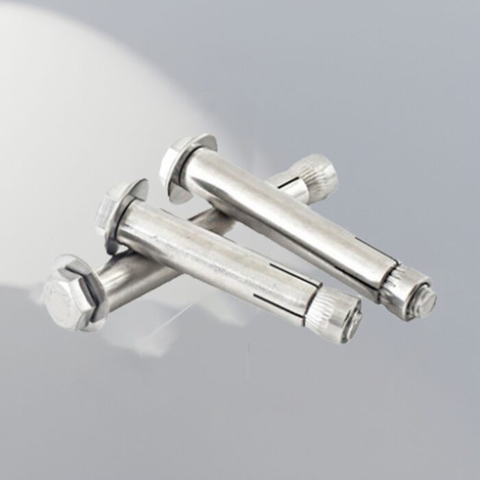 Metal expansion bolts included for Swing Wall Mount Bike Rack installation, supporting stable and secure mounting.