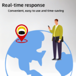 Diagram illustrating the IoT parking lock’s real-time response capability, highlighting convenience, usability, and time efficiency.